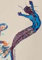 Merperson top view